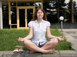 Meditation är en teknik för avslappning